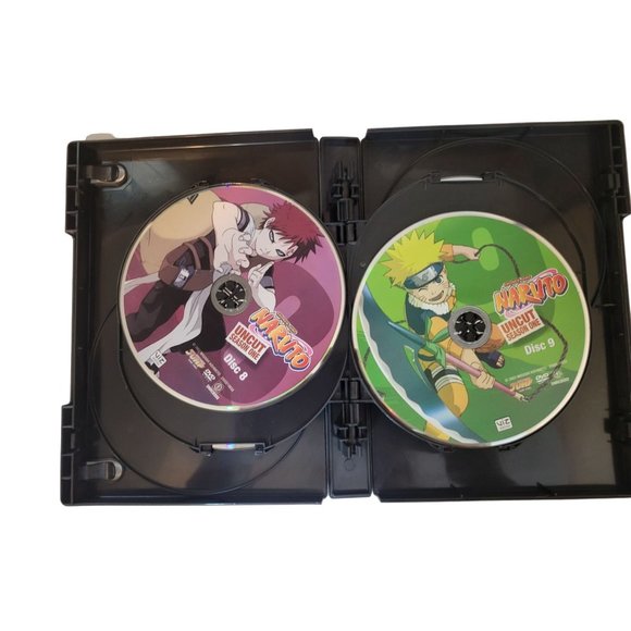Shonen Jump - Naruto Uncut: Season 1 Volume 2 Box Set (2009, 6 Disc Set) Anime - Picture 3 of 6